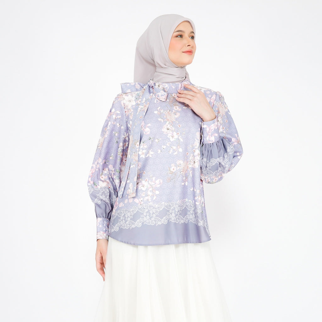 Blouse Elvera Silk Printed