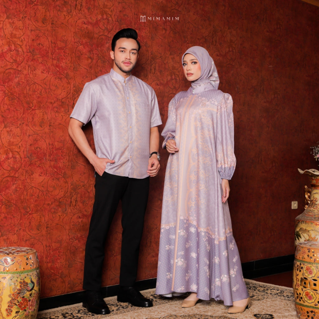 Couple Set Selaras Sahra Purple