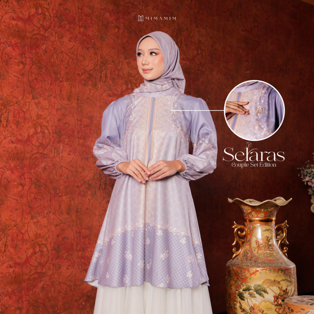 Couple Set Selaras Sahra Purple