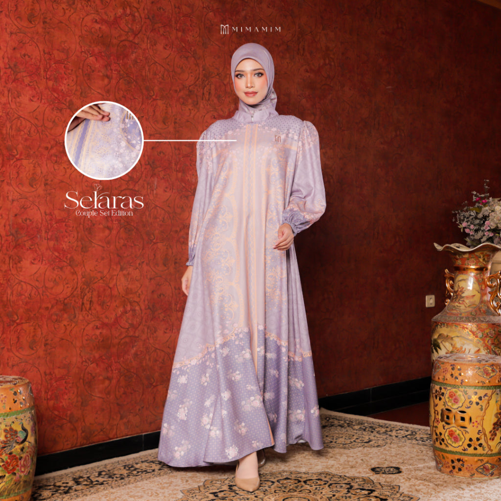 Couple Set Selaras Sahra Purple