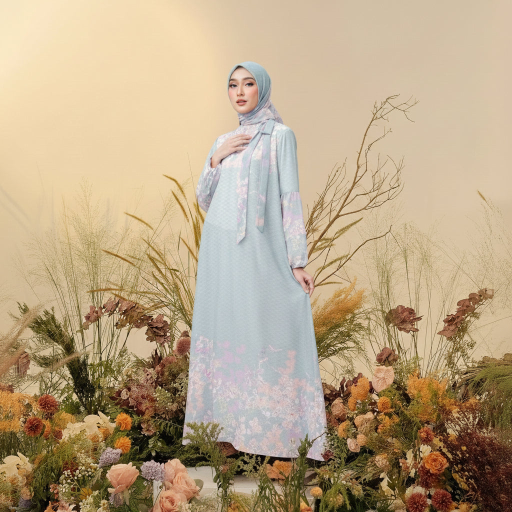 Dress Set Jilbab Kerena