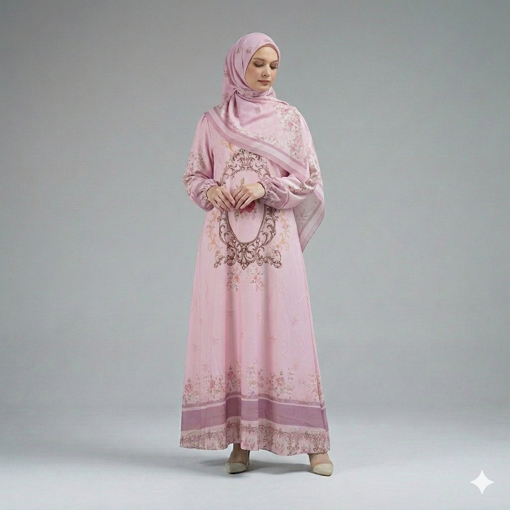 Dress Set Jilbab Farah