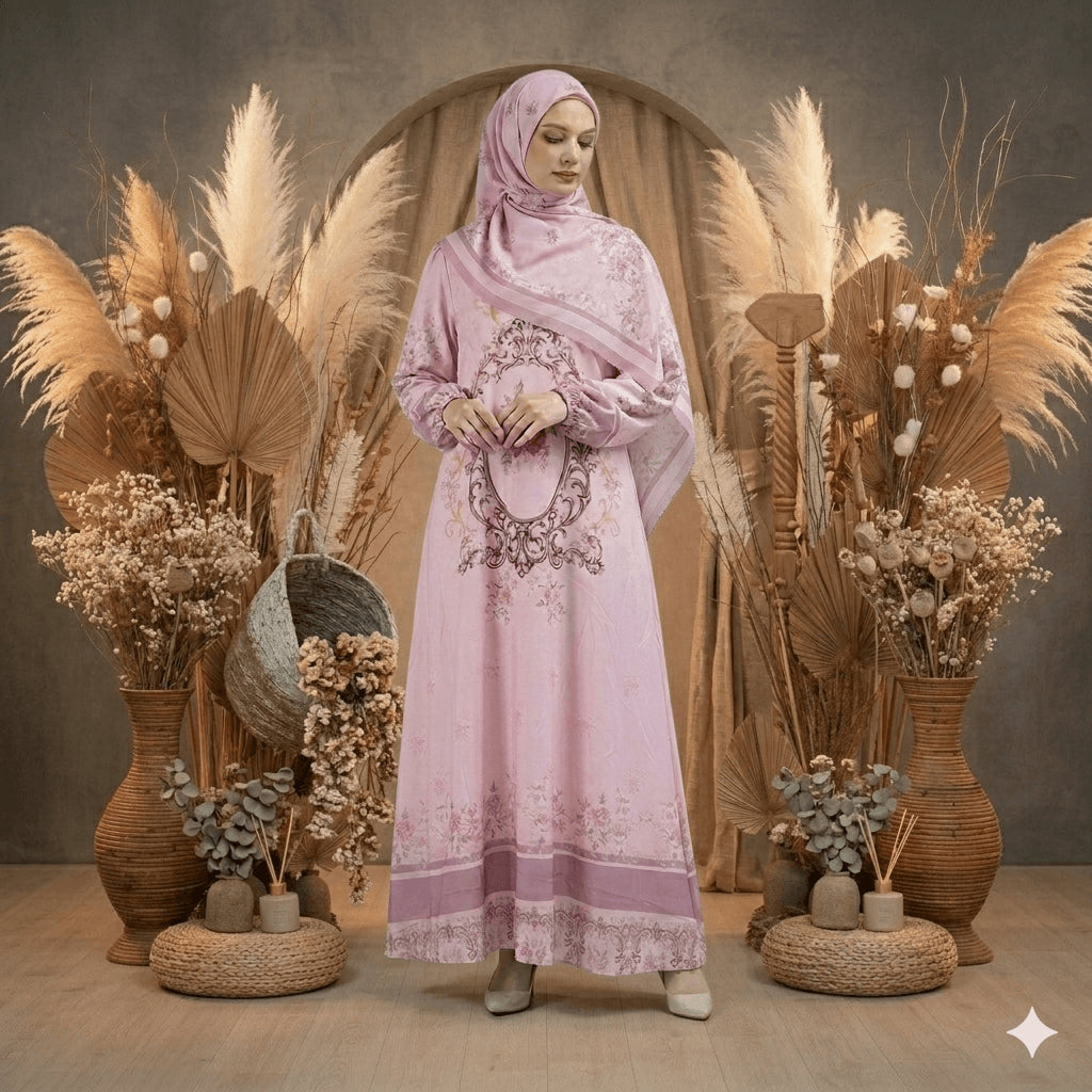 Dress Set Jilbab Farah