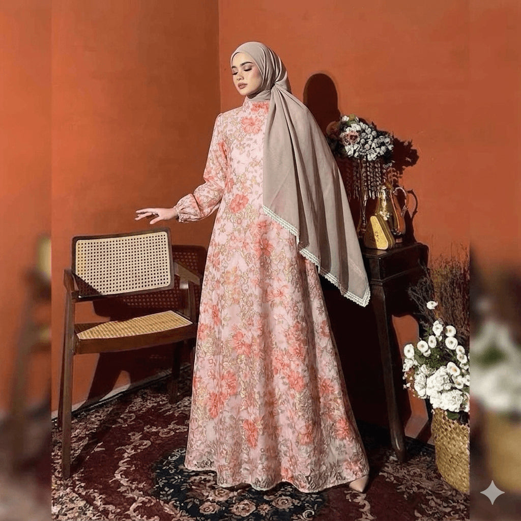 Dress Set Jilbab Kinasih