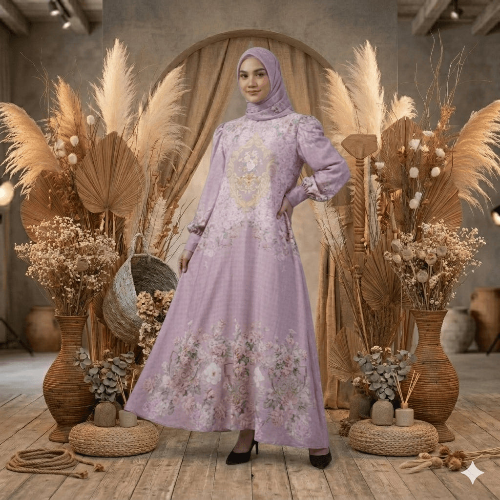 Dress Set Jilbab Laika