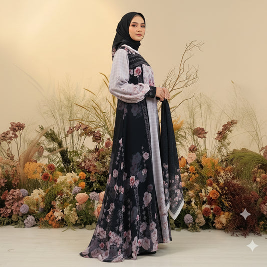 Dress Set Jilbab Sabila