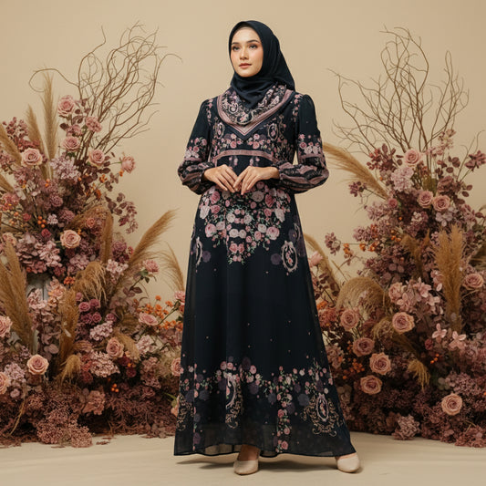 Dress Set Jilbab Viola