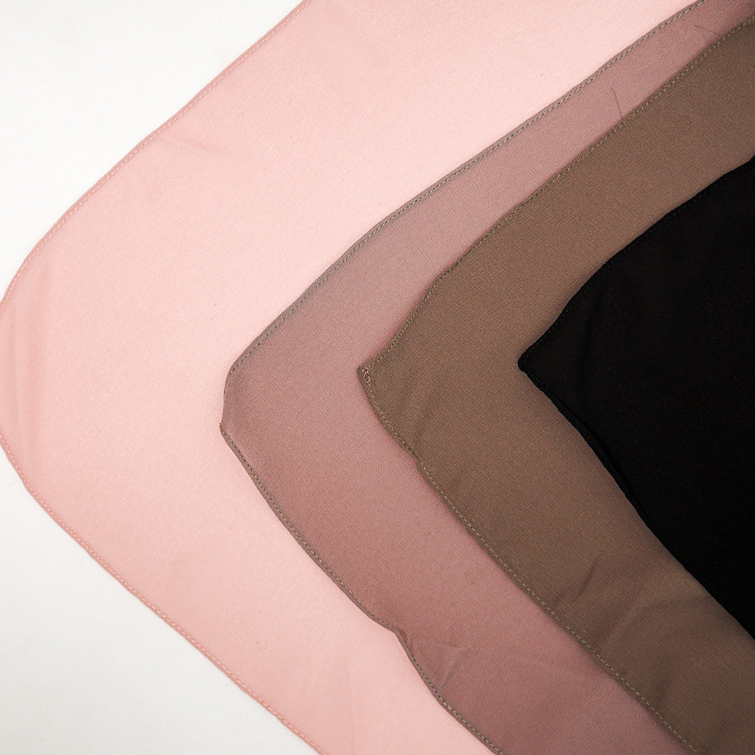 Long Khimar Instan Square Inner Double Layer Hayfa